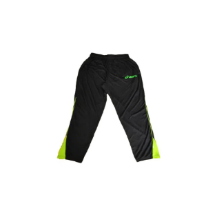 ASICS মেনস কটন ট্রাউজার Black/Green