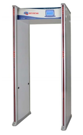 Secuscan AT300S 33-Zone 5th Gen Metal Detector Archway Door